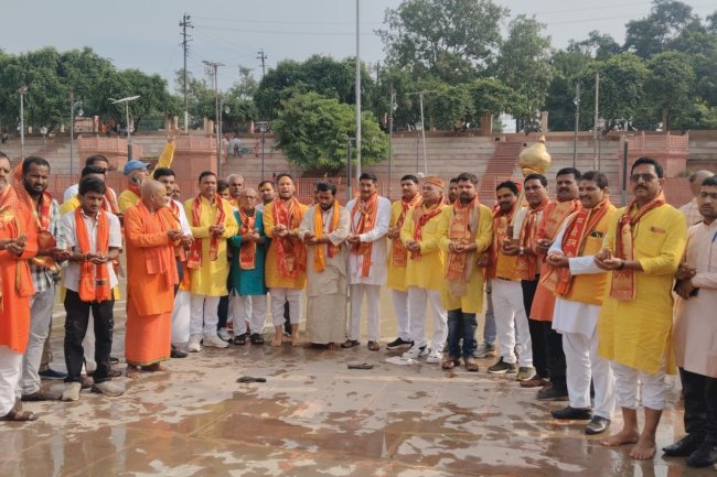 अयोध्या से सुल्तानपुर तक गुंजा ब्राह्मण समाज का संकल्प 