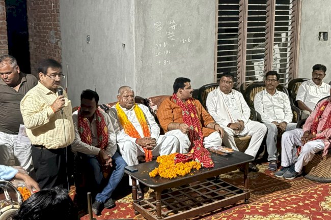 विधानसभा चुनाव को लेकर भाजपा धरातल पर उतरकर अपने घर को मजबूत करने में जुटी