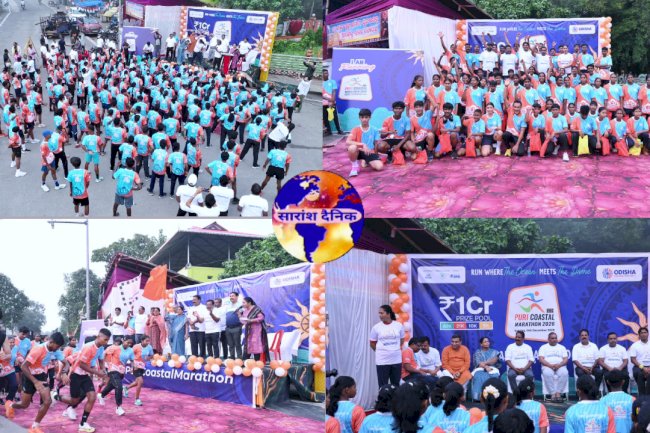 सेवा संकल्प अभियान 2026 और विश्व पर्यटन दिवस में ओडिशा प्रोमो रन