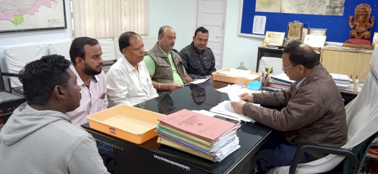 विकास मुलक कार्यो के लिए भाजपा ने लिखा पत्र