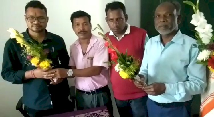 नवनिर्वाचित सरपंच ने संभाला कार्यभार 