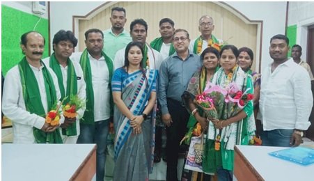 शुस्मिता प्रधान बनी तालचेर की उप महापौर 