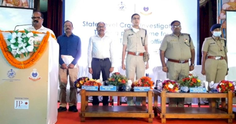राज्य स्तरीय दुर्घटना जांच प्रशिक्षण शिविर का उद्घाटन