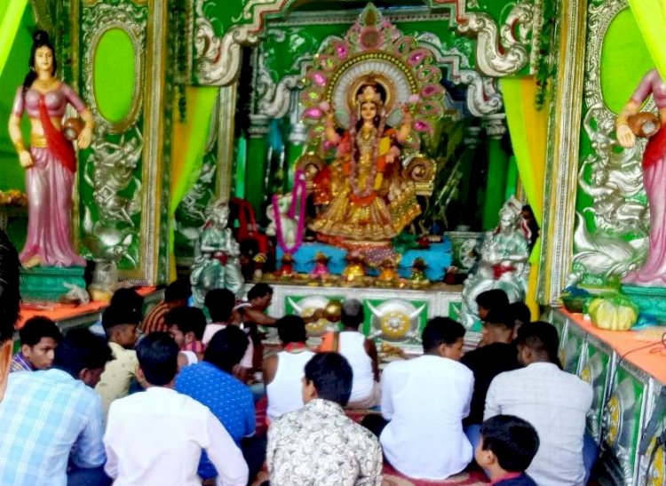 गजलक्ष्मी पूजा के लिए घंटापाड़ा ग्राम उत्सव