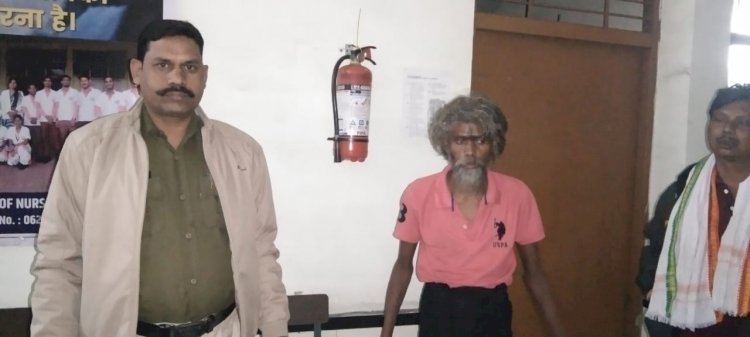 पुलिस के प्रयास से मानसिक रोगी को मिली चिकित्सा सुविधा