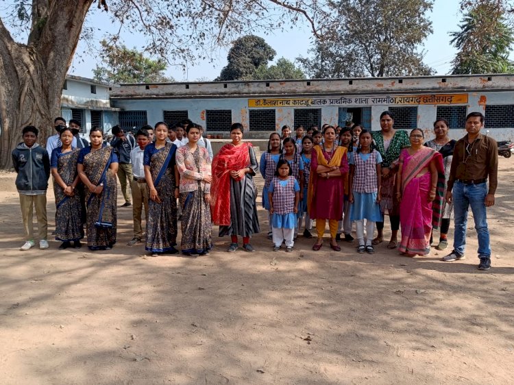 छात्रों को दी गई गुड़ टच बैड़ टच की जानकारी 
