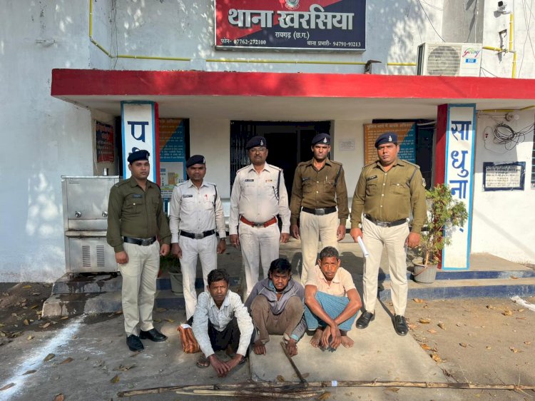 गैर इरादतन हत्या के मामले में तीन गिरफ्तार 