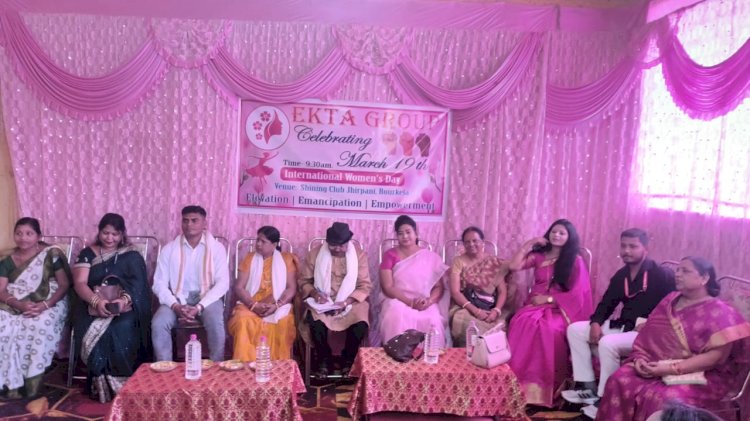 एकता ग्रुप की ओर से अंतरराष्ट्रीय महिला दिवस और स्वास्थ्य शिविर का आयोजन 