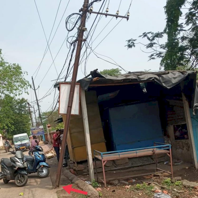 तालचेर में लापरवाह बिजली बिभाग 