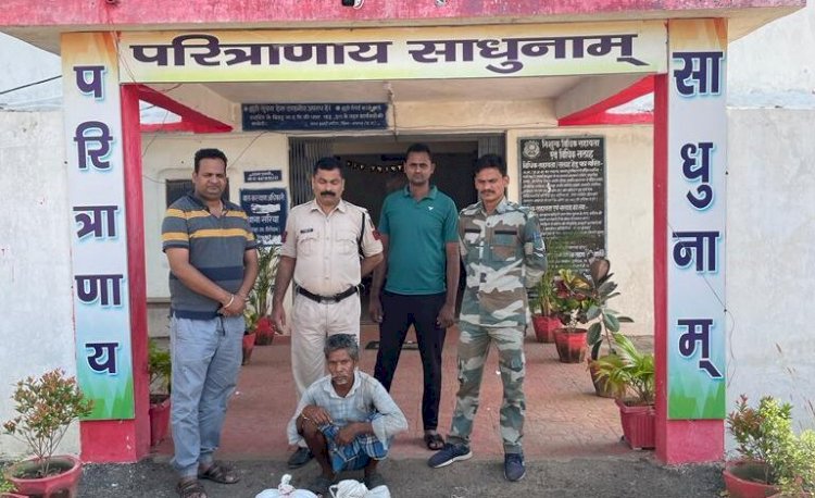 अवैद्य शराब के साथ आरोपी गिरफ्तार 