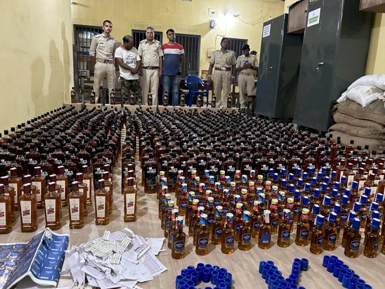 नकली शराब पर आबकारी विभाग को मिली बड़ी सफलता 