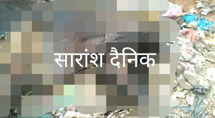 खुले में पड़ा मवेशी का शव से संक्रमण का खतरा 