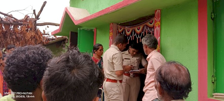 नव विवाहिता की हत्या या आत्महत्या जाँच में जुटी पुलिस 