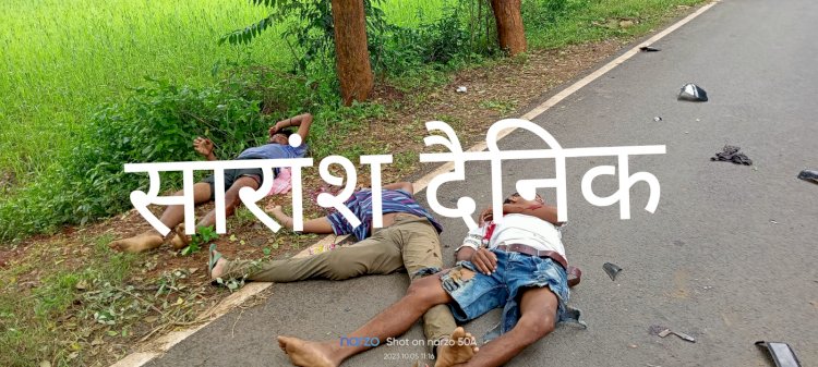 सड़क दुर्घटना में एक की मौत दूसरे की स्थिति नाजुक 