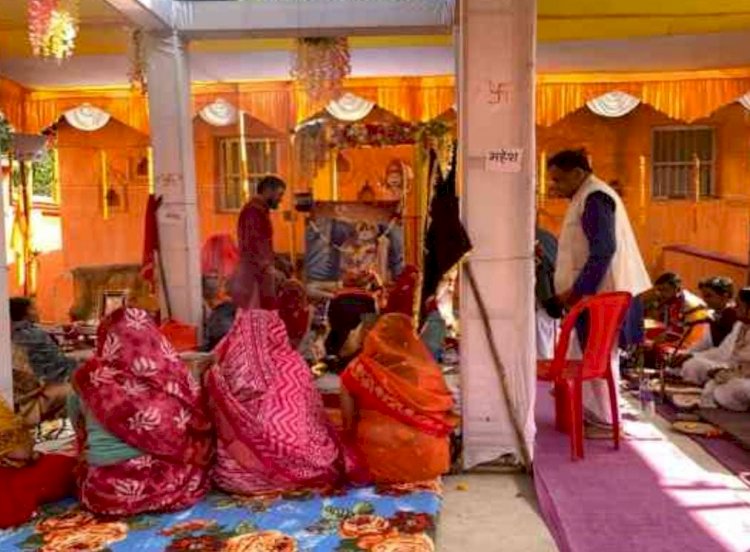 प्रतिमा अनावरण सह महायज्ञ की पूर्णाहूती कल