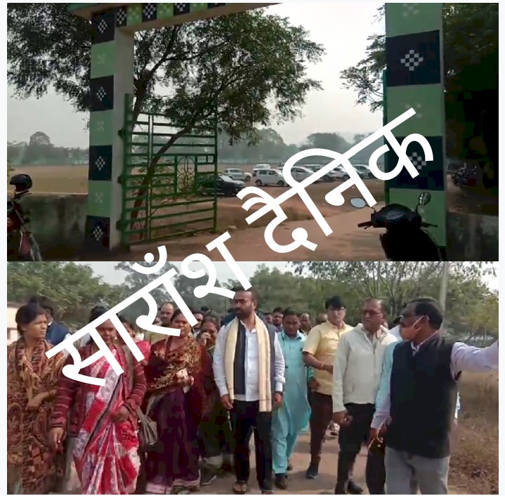 बीजद के खासम खास पांडियन का राजगांगपुर दौरा