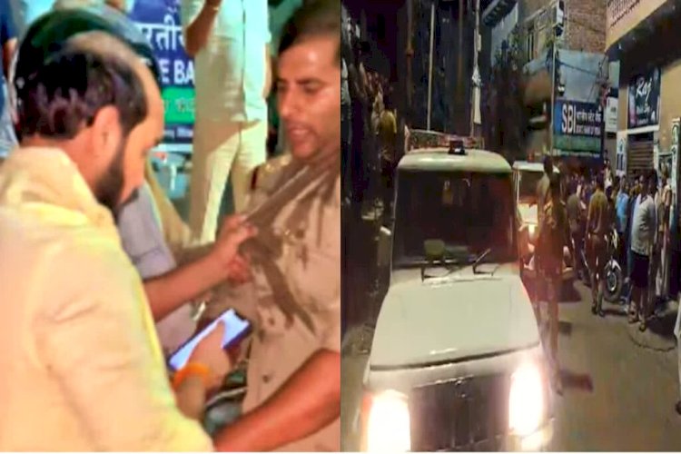 पुलिस की वर्दी फाड़ पिटाई करने के आरोप में चार गिरफ्तार 