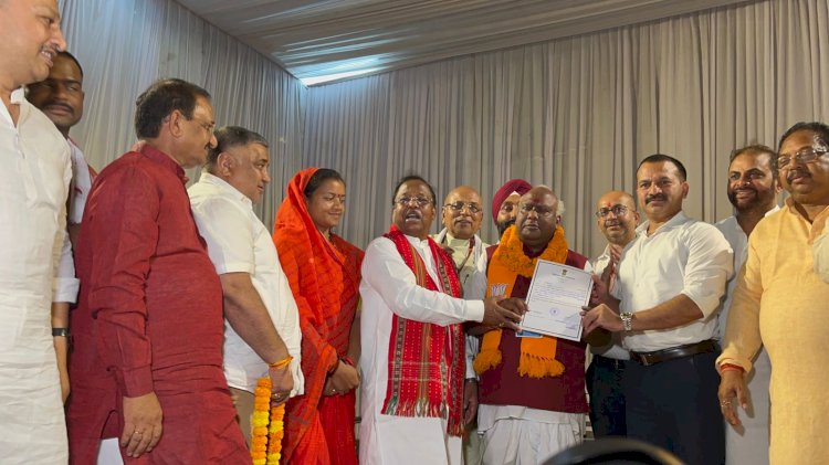 713200 वोटों से विजयी हुए भाजपा के चिंतामणि 