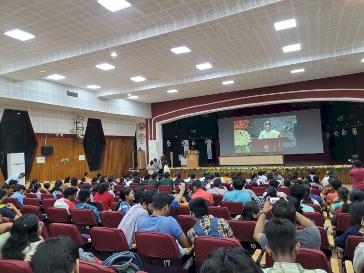 एनआईटी राउरकेला ने मनाया पहला राष्ट्रीय अंतरिक्ष दिवस