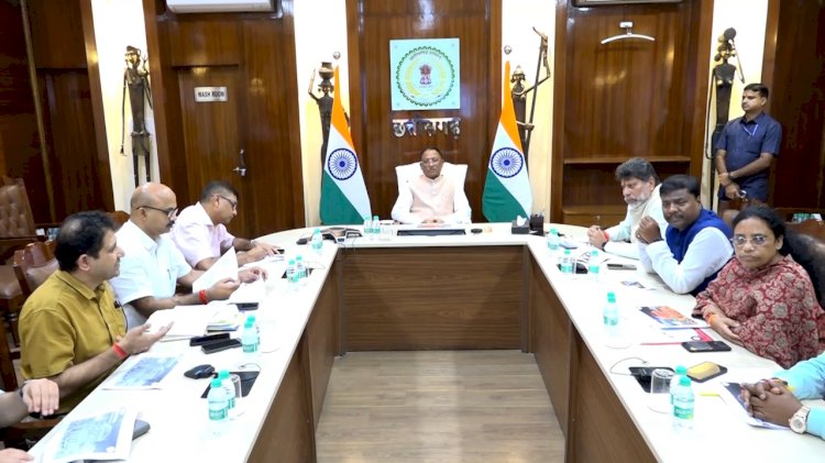 दशहरा पर्व की समीक्षा बैठक 