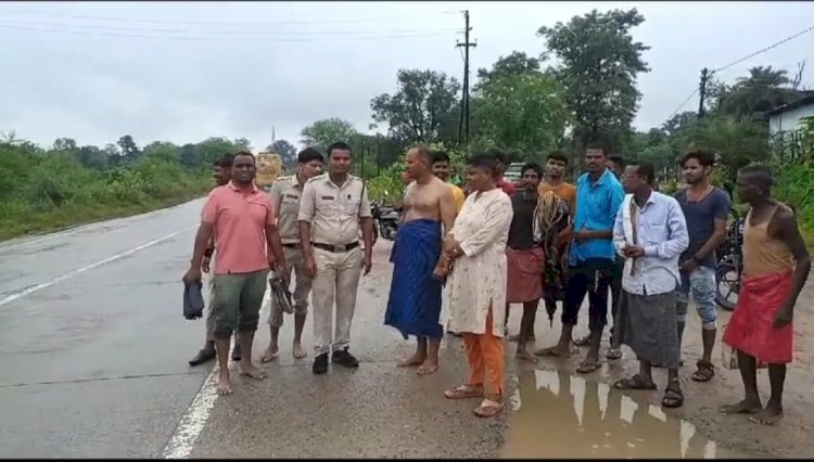 प्रधान आरक्षक ने जान जोखिम में डालकर बचाई मछुआरे की जान