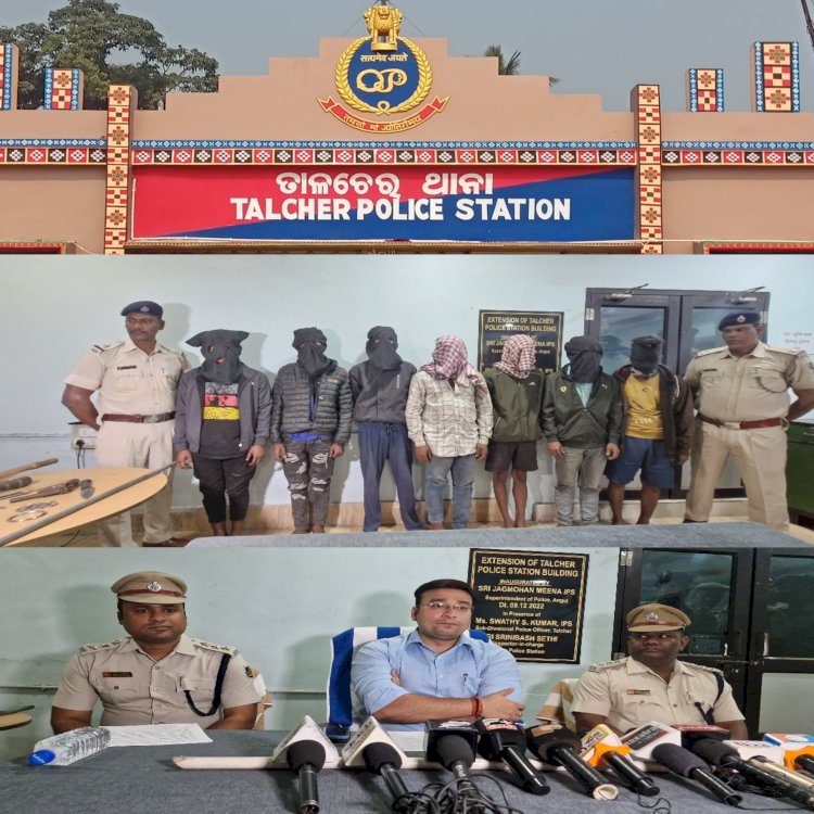 डकैती की योजना बनाते सात गिरफ्तार 
