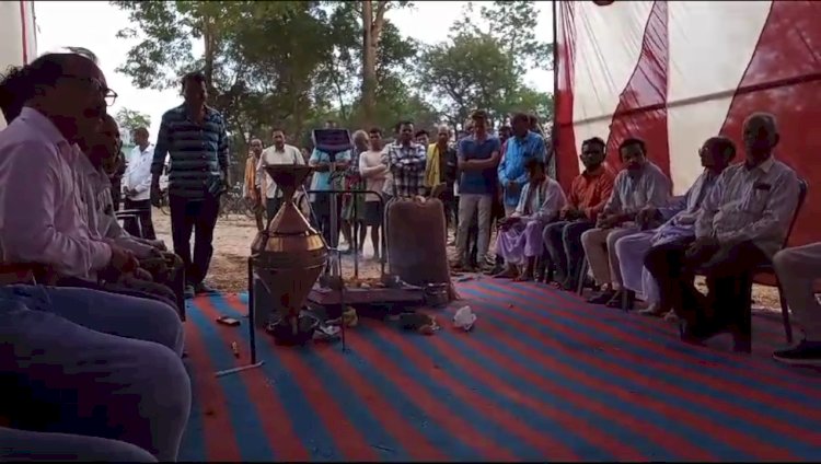 लंबी मांग के बाद पौरकेला में खुली नई धान मंडी 