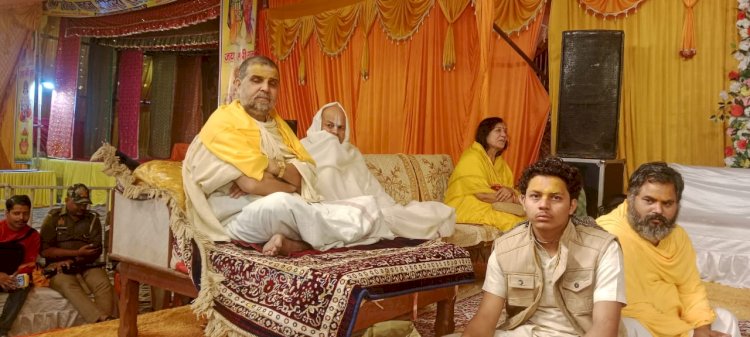 श्रीराम विवाह महोत्सव के अवसर पर रामकथा का आयोजन 