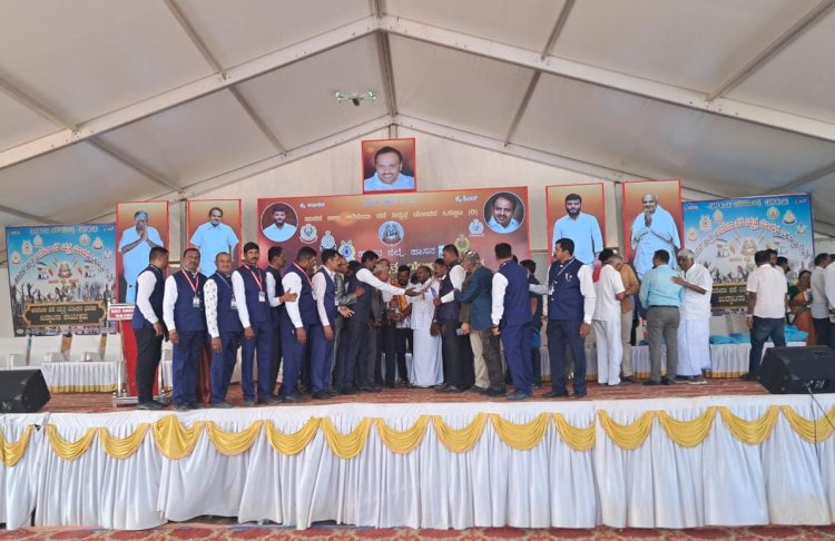 कर्नाटक में अर्धसैनिक कल्याण कार्यालय का उद्घाटन