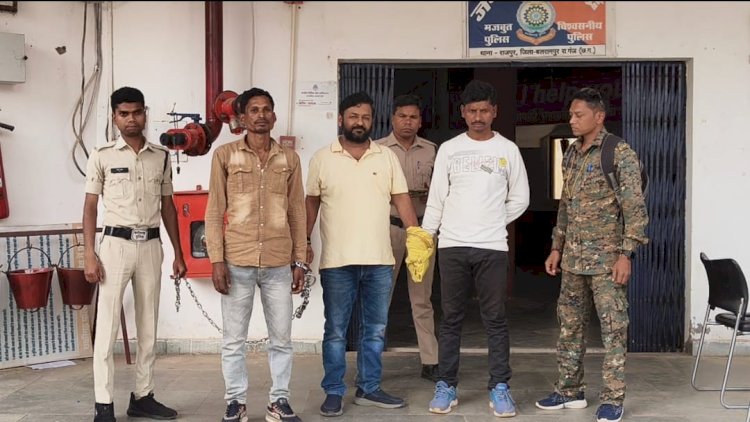 फर्जीवाडा़ के खेल में तीन गए जेल में 