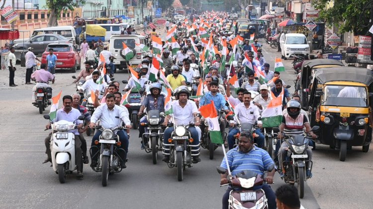 जिले में दिखी पराक्रम शोभायात्रा का भव्य रूप 