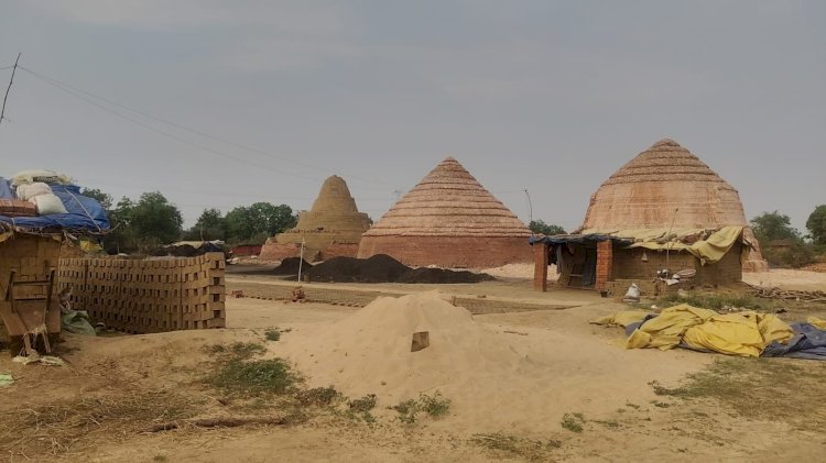 अवैध ईंट भट्टे पर कार्यवाही की मांग 