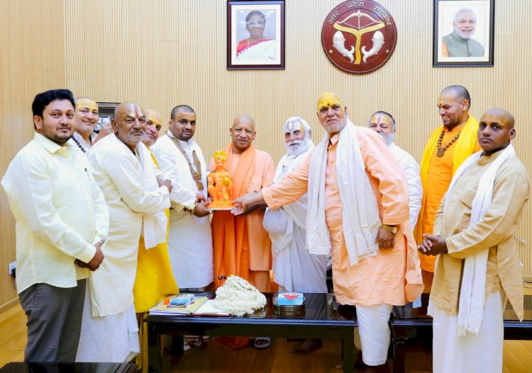 मुख्यमंत्री योगी आदित्यनाथ के हाथों होगा भव्य हनुमत कथा मंडप का लोकार्पण 