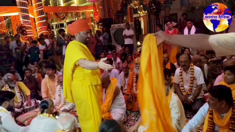 फूलों से सजाई गई दशरथ राजमहल बडा़ स्थान 