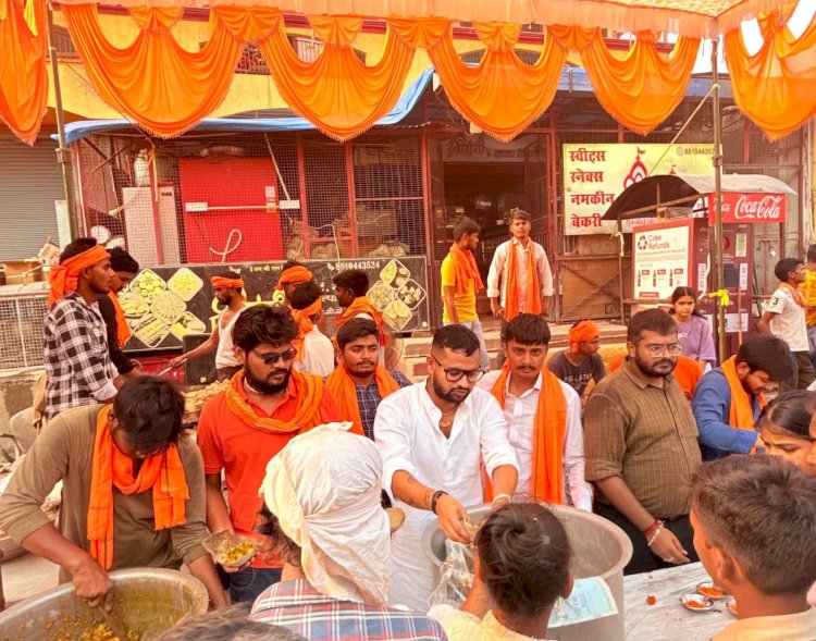 पांचवे बडे़ मंगलवार को संयुक्त रूप से किया गया भव्य भंडारा 