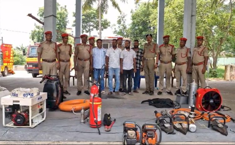 अग्निशमन विभाग द्वारा जागरूकता कार्यक्रम का आयोजन