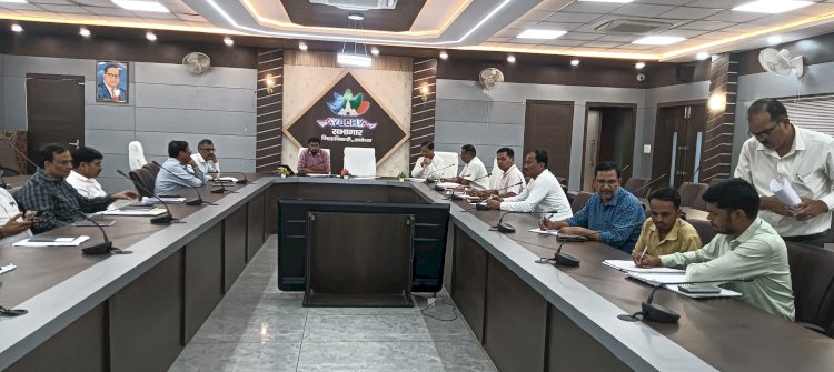आंगनबाड़ी केंद्रों के सुधार व पोषण प्रबंधन को लेकर सीडीओ ने की समीक्षा बैठक