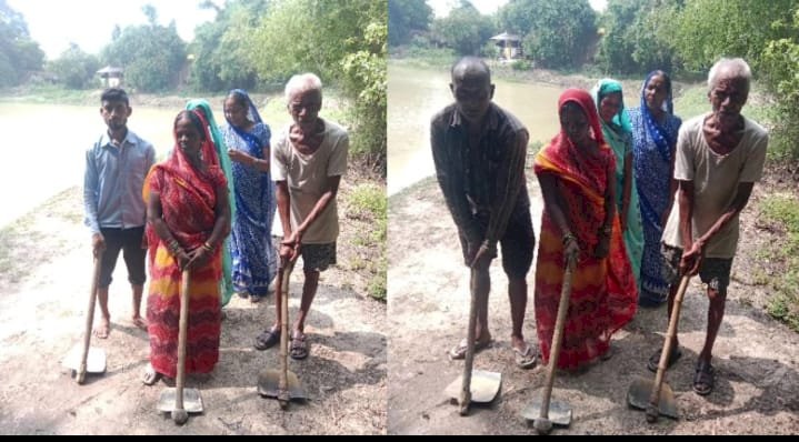 एक ही फोटो चार मास्टर रोल में दर्ज मनरेगा में फर्जीवाड़े का संदेह