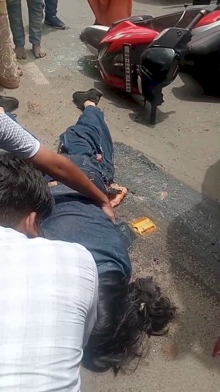 तेज रफ्तार हाइवा की सीरीज टक्कर से 6 गंभीर रूप से घायल 