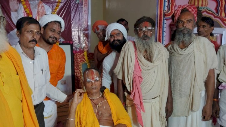 मारुति सदन के महंत बने मनोज दास 