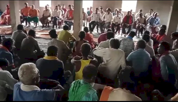 महाजेंको कोल ब्लॉक प्रभावित ग्रामीणों ने दी आंदोलन की चेतावनी 