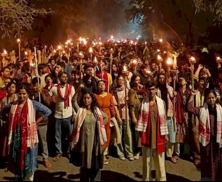 जेएनयू में लेफ्ट ने अभाविप को पछाडा़  