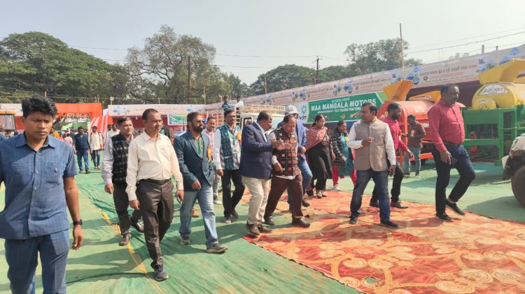 पानपोष उप विभागीय कृषि यंत्र मेला शुरू