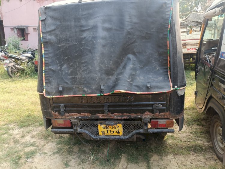 बंडामुंडा़ पुलिस ने की 720 किलो स्क्रैप जब्त