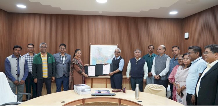 एनआईटी राउरकेला व सर्वे ऑफ इंडिया के बीच समझौता