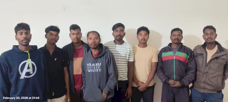 छेड़छाड़ व दुष्कर्म के आरोप में 9 गिरफ्तार