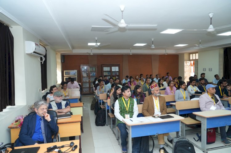 क्रिस्टलोग्राफी और रीटवेल्ड रिफाइनमेंट एनालिसिस पर छह दिवसीय वर्कशॉप का उद्घाटन