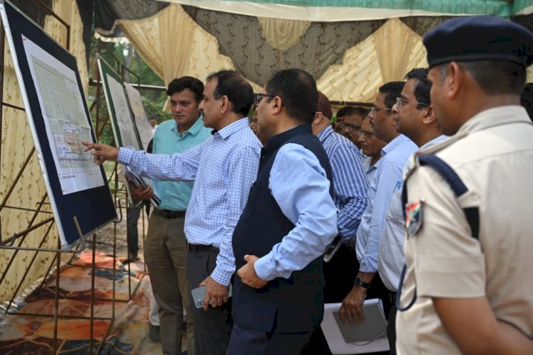 दपूरे महाप्रबंधक का राउरकेला ओर झारसुगड़ा दौरा