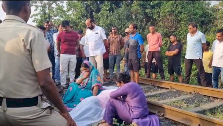 ट्रेन हादसे में एक की मौत