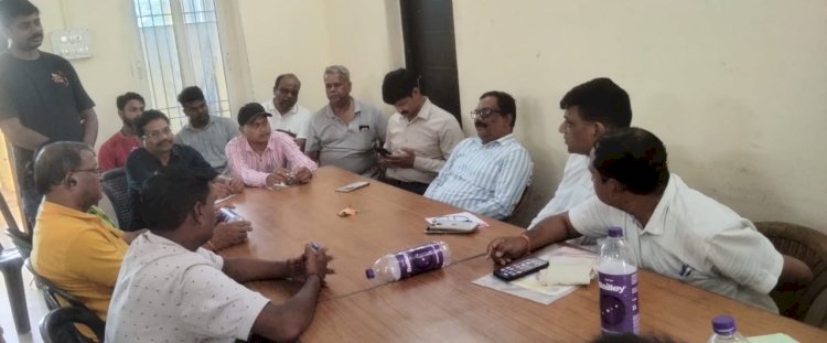 घोघड़ धाम मंदिर में श्रावणी मेला की तैयारी बैठक